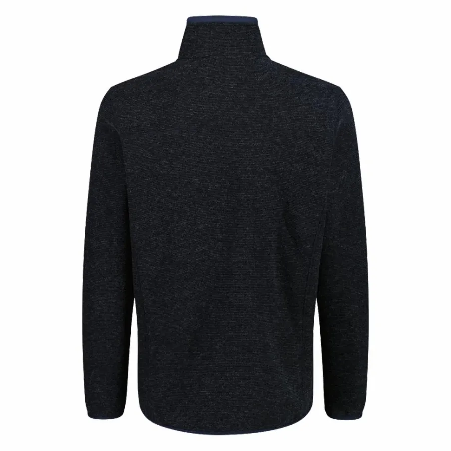 Uomo CMP Pile^Giacca in pile da uomo in knit tech melange