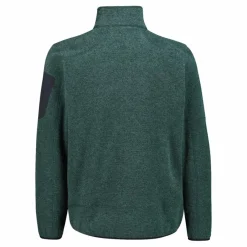 Uomo CMP Pile^Giacca in Pile da uomo in knit-tech mélange