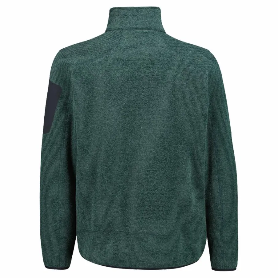 Uomo CMP Pile^Giacca in Pile da uomo in knit-tech mélange