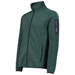 Uomo CMP Pile^Giacca in Pile da uomo in knit-tech mélange