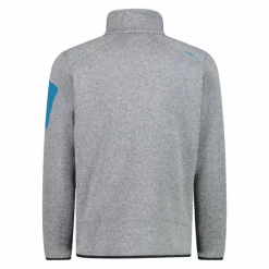 Uomo CMP Pile^Giacca in Pile da uomo in knit-tech mélange
