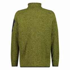 Uomo CMP Pile^Giacca in Pile da uomo in knit-tech mélange