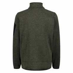 Uomo CMP Pile^Giacca in Pile da uomo in knit-tech mélange
