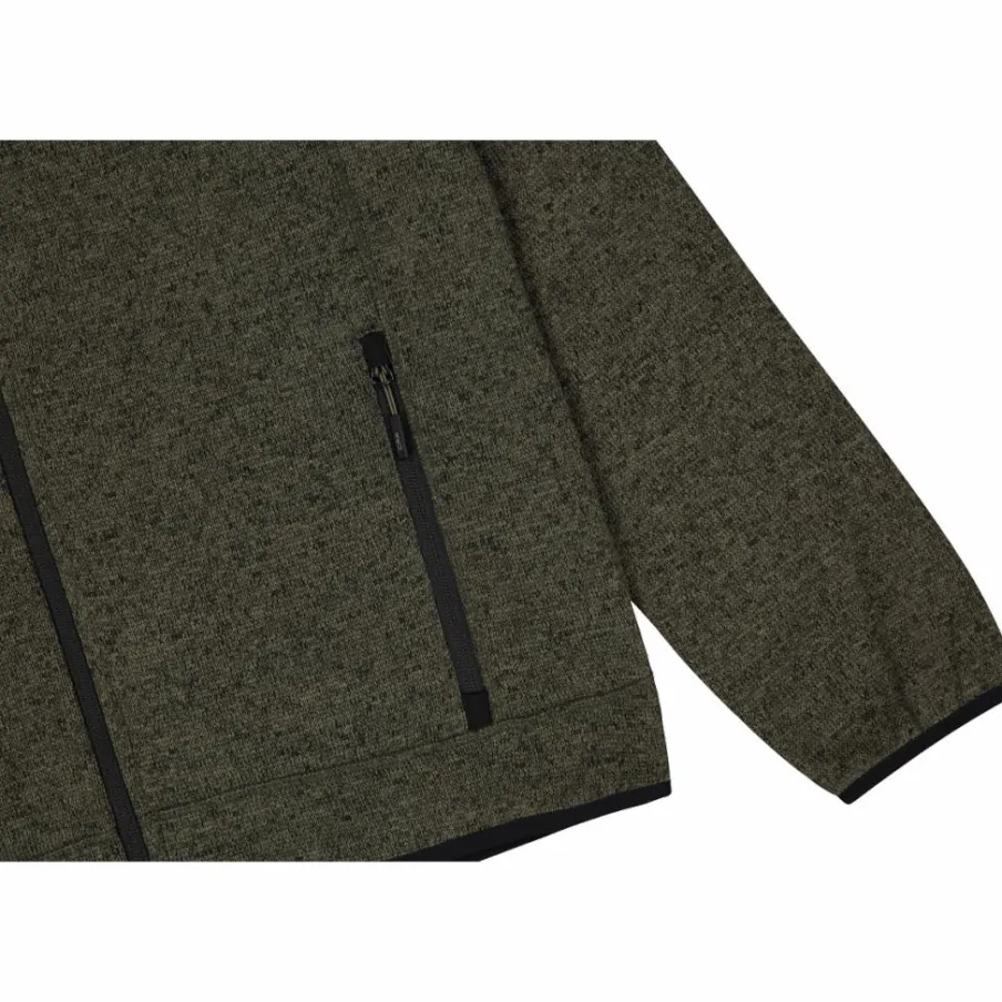 Uomo CMP Pile^Giacca in Pile da uomo in knit-tech mélange