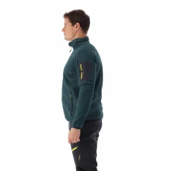 Uomo CMP Pile^Giacca in Pile da uomo in knit-tech mélange