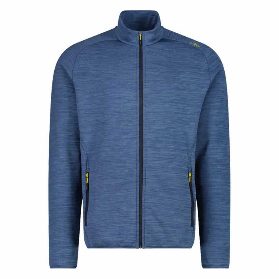 Uomo CMP Pile^Giacca in pile da uomo Stretch Performance melange