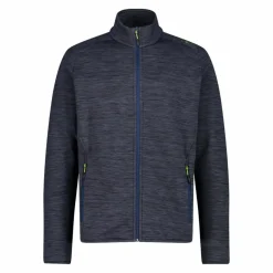 Uomo CMP Pile^Giacca in pile da uomo Stretch Performance melange