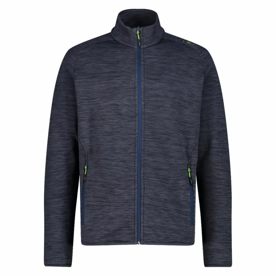 Uomo CMP Pile^Giacca in pile da uomo Stretch Performance melange