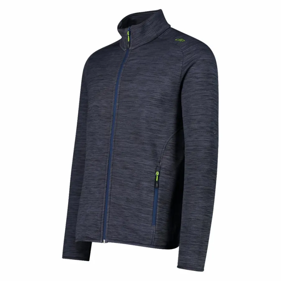 Uomo CMP Pile^Giacca in pile da uomo Stretch Performance melange