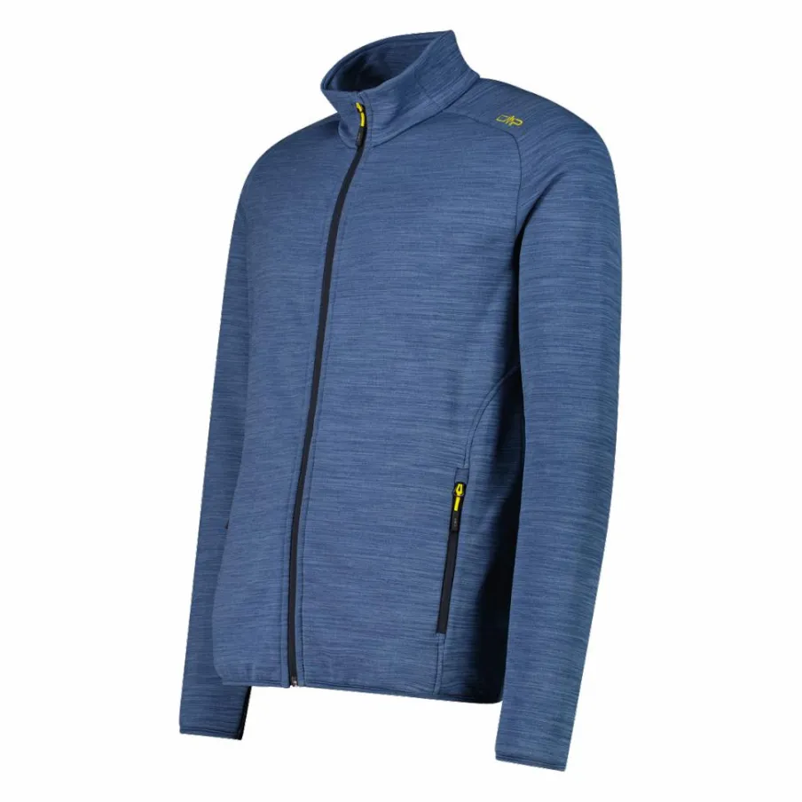 Uomo CMP Pile^Giacca in pile da uomo Stretch Performance melange