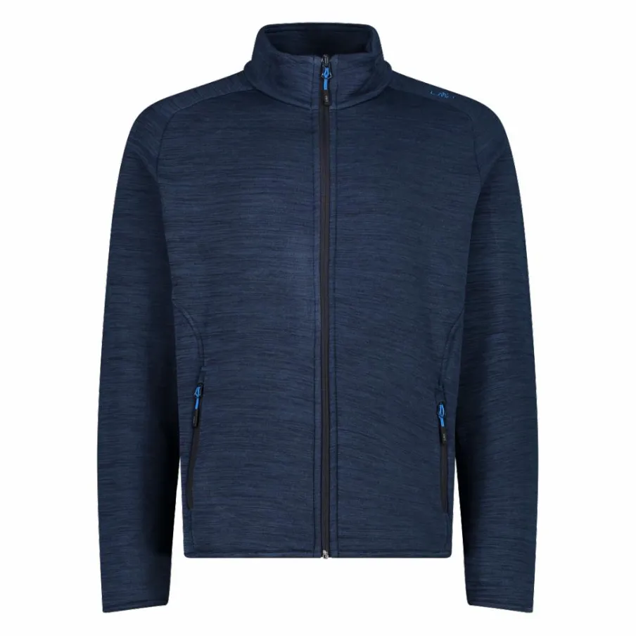 Uomo CMP Pile^Giacca in pile da uomo Stretch Performance melange