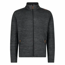 Uomo CMP Pile^Giacca in pile da uomo Stretch Performance melange