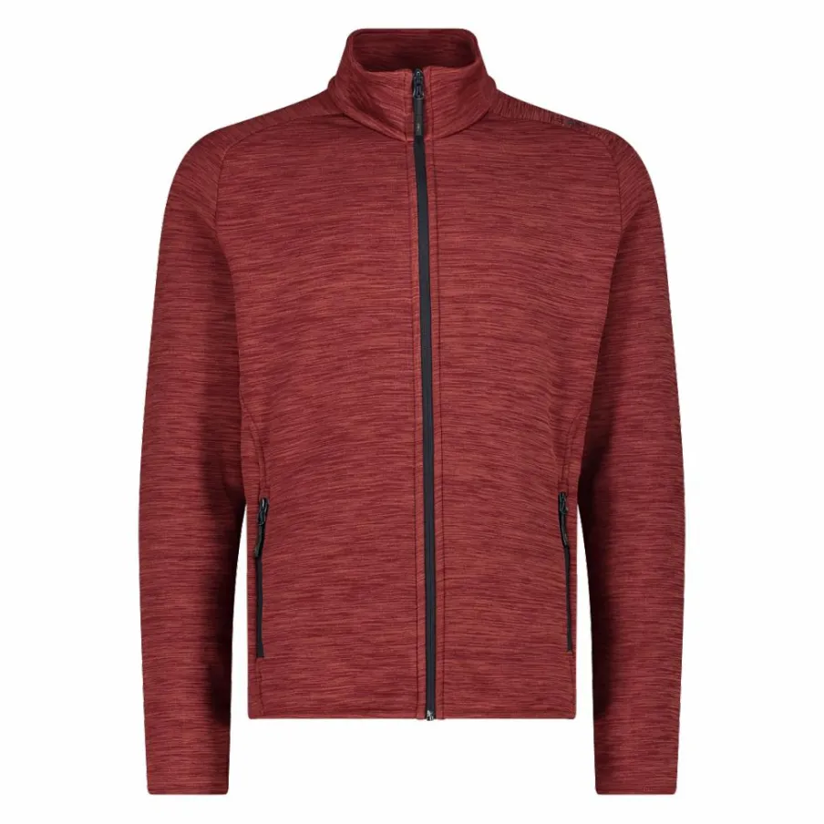 Uomo CMP Pile^Giacca in pile da uomo Stretch Performance melange