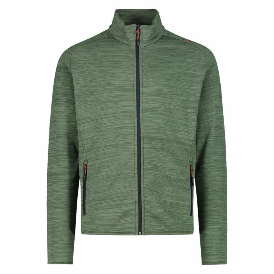 Uomo CMP Pile^Giacca in pile da uomo Stretch Performance melange