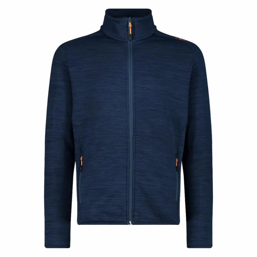 Uomo CMP Pile^Giacca in pile da uomo Stretch Performance melange