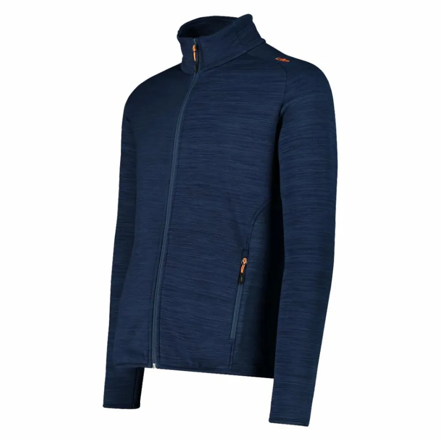 Uomo CMP Pile^Giacca in pile da uomo Stretch Performance melange