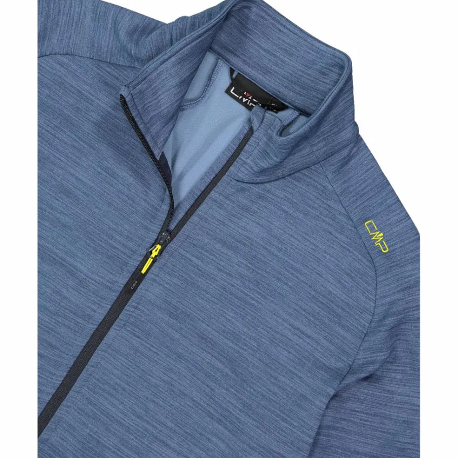 Uomo CMP Pile^Giacca in pile da uomo Stretch Performance melange