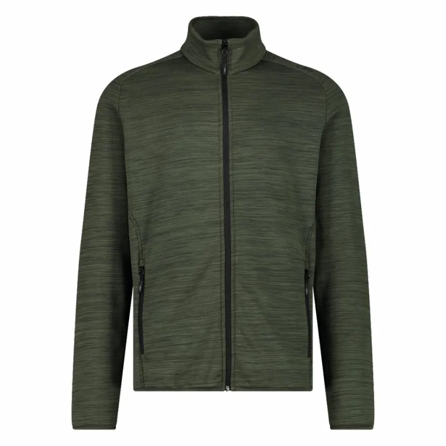 Uomo CMP Pile^Giacca in pile da uomo Stretch Performance melange