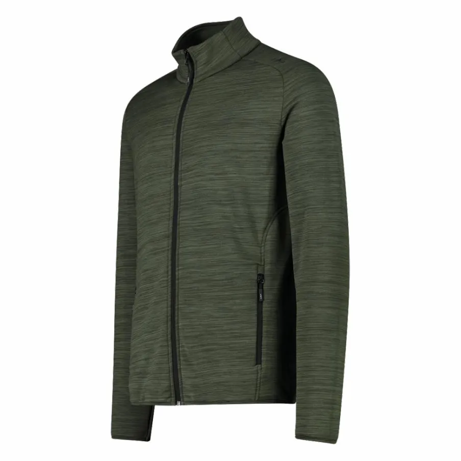 Uomo CMP Pile^Giacca in pile da uomo Stretch Performance melange