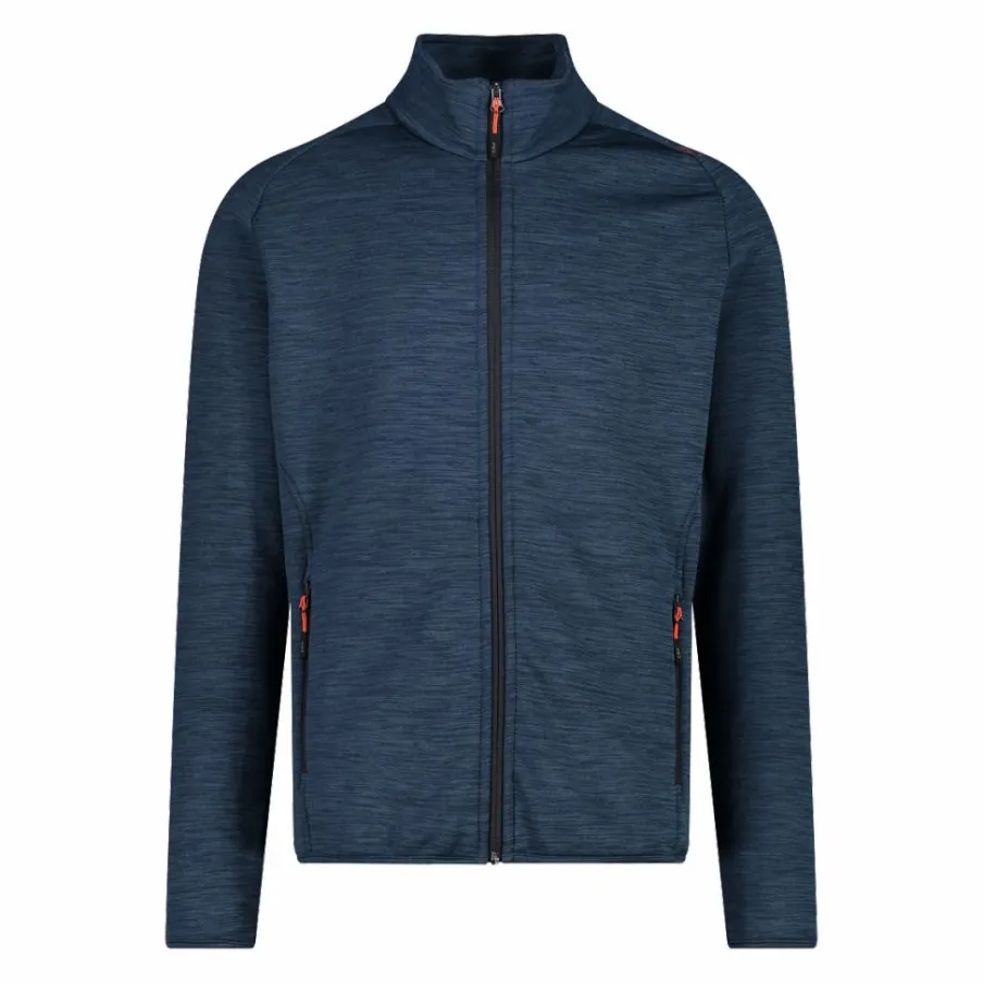 Uomo CMP Pile^Giacca in pile da uomo Stretch Performance melange