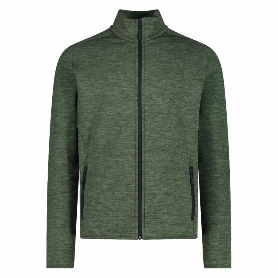Uomo CMP Pile^Giacca in pile da uomo Stretch Performance melange