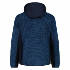 Uomo CMP Pile^Giacca in pile Highloft da uomo con cappuccio Unlimitech