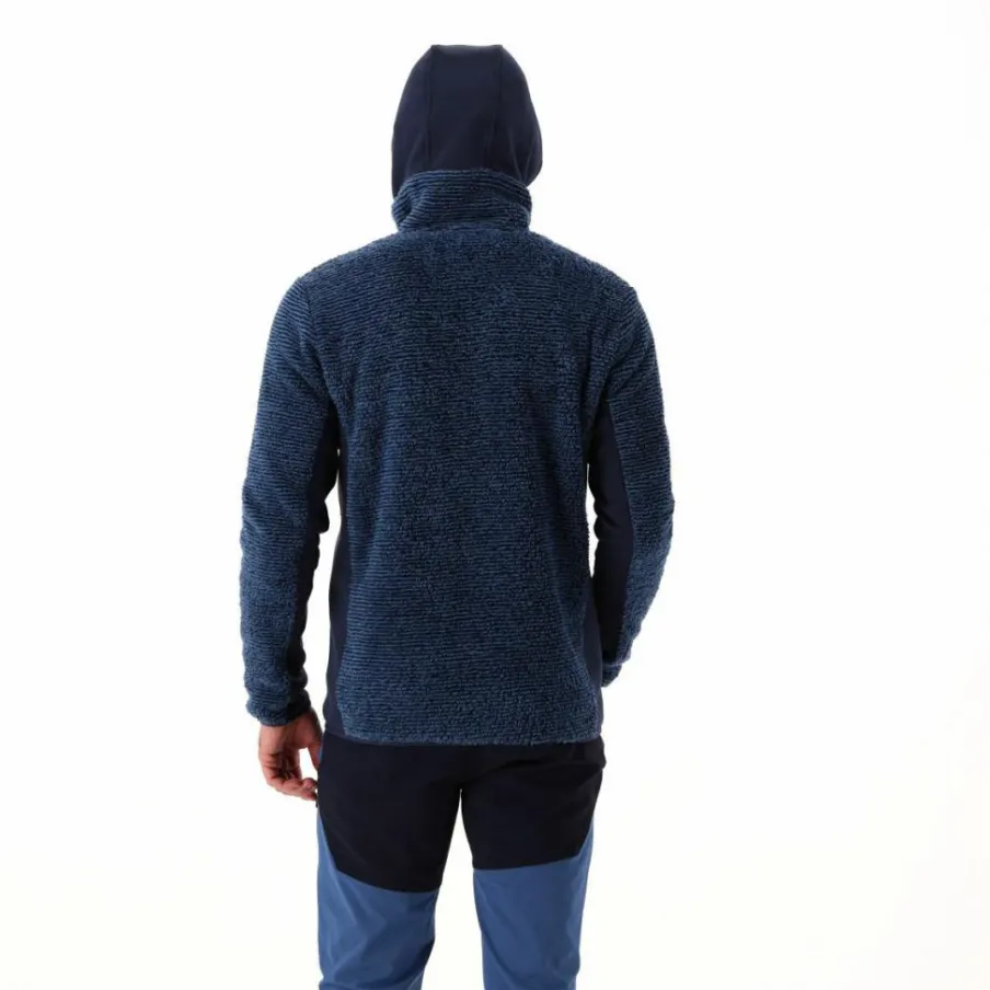 Uomo CMP Pile^Giacca in pile Highloft da uomo con cappuccio Unlimitech