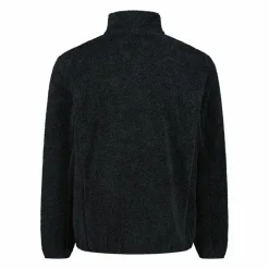 Uomo CMP Pile^Giacca in pile HighLoft da uomo con tasca termoapplicata melange