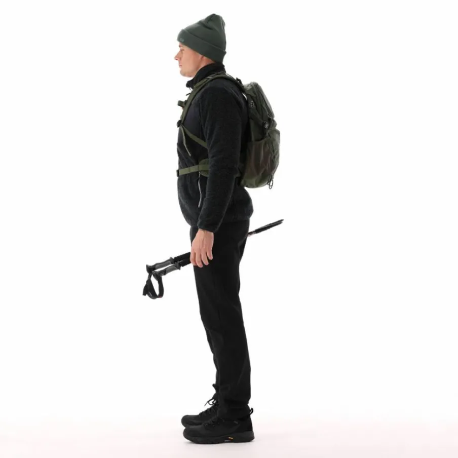 Uomo CMP Pile^Giacca in pile HighLoft da uomo con tasca termoapplicata melange