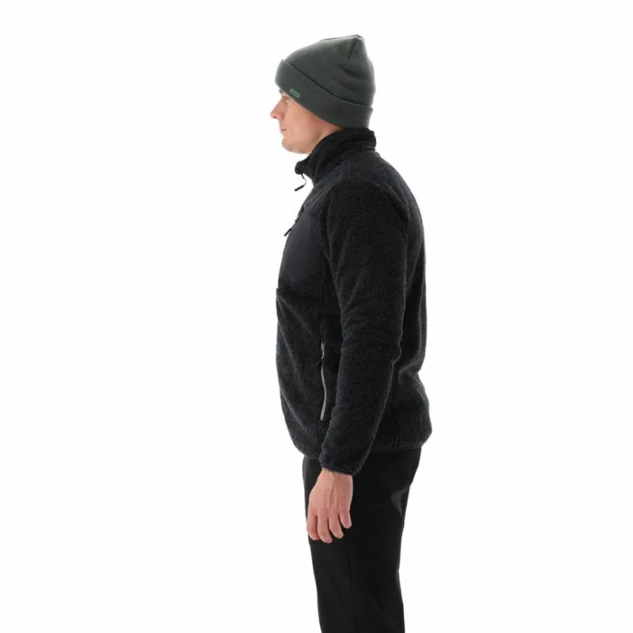 Uomo CMP Pile^Giacca in pile HighLoft da uomo con tasca termoapplicata melange