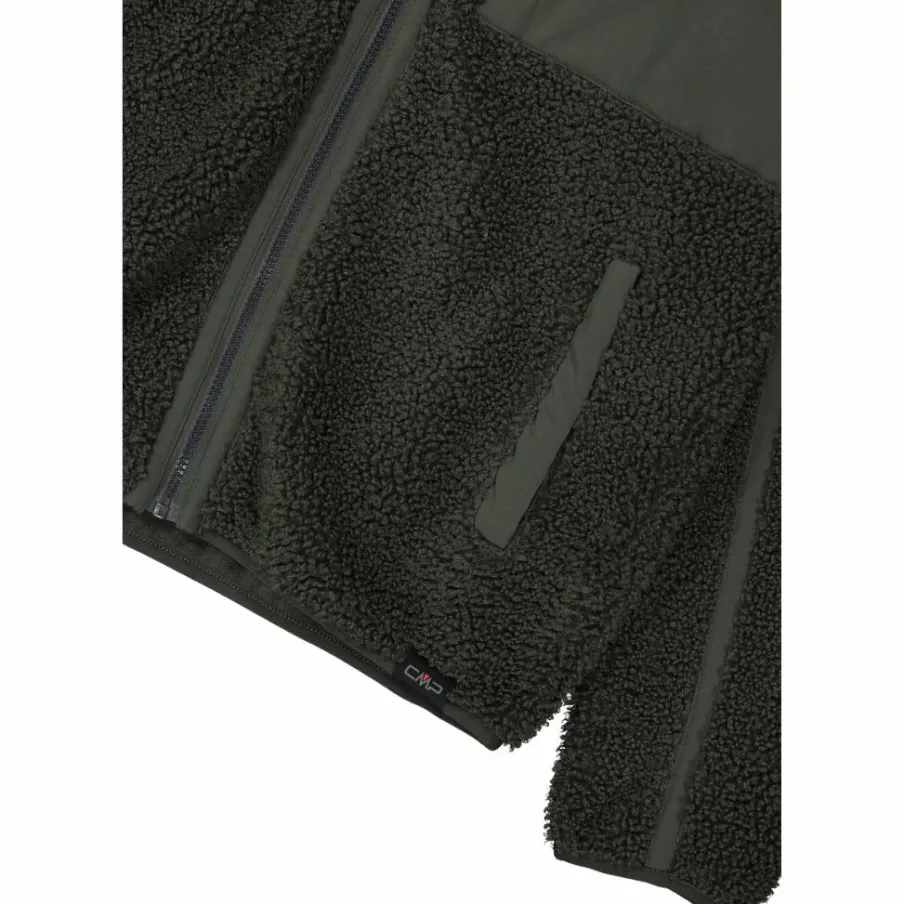 Uomo CMP Pile^Giacca in pile Highloft da uomo in pelliccetta