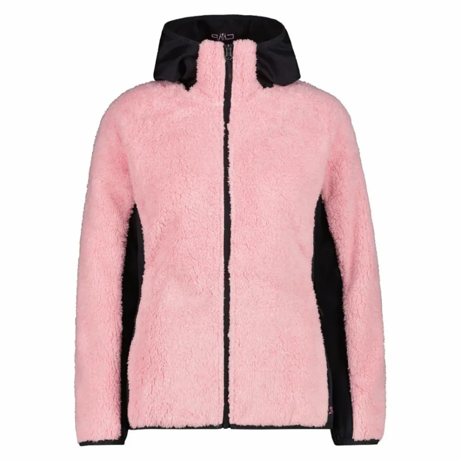 Donna CMP Pile^Giacca in pile Highloft da donna con cappuccio