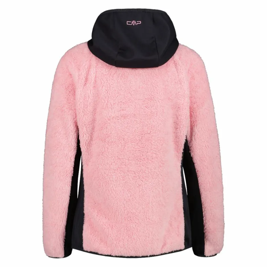 Donna CMP Pile^Giacca in pile Highloft da donna con cappuccio