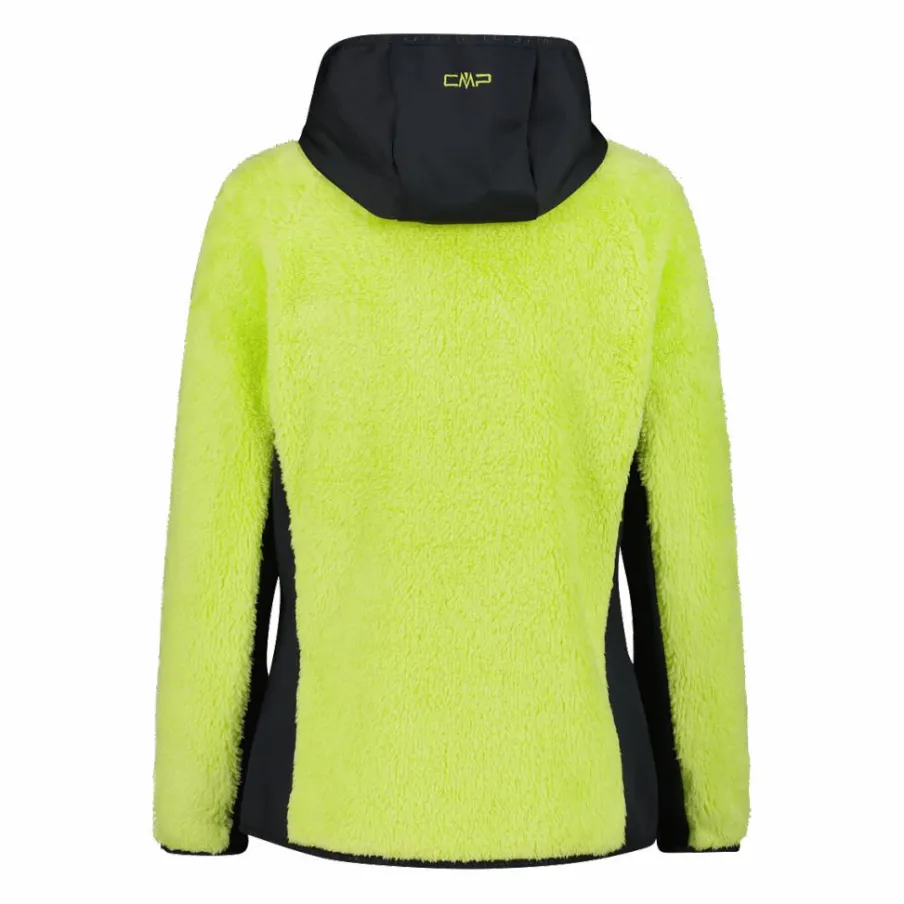 Donna CMP Pile^Giacca in pile Highloft da donna con cappuccio