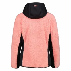 Donna CMP Pile^Giacca in pile Highloft da donna con cappuccio