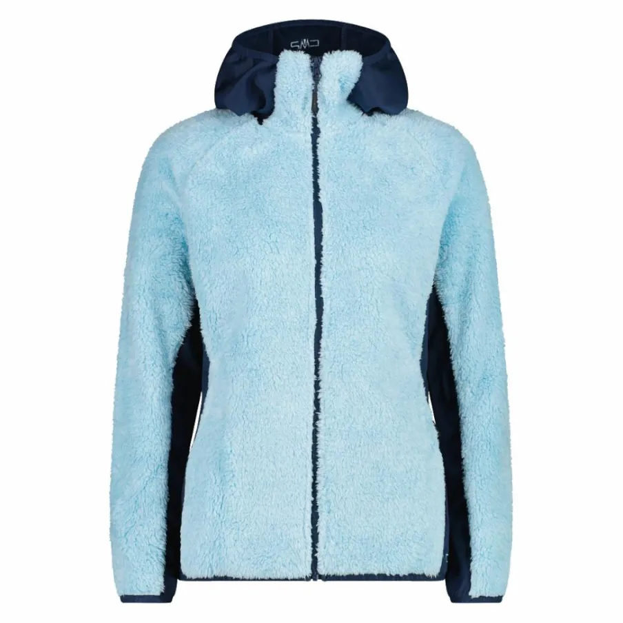 Donna CMP Pile^Giacca in pile Highloft da donna con cappuccio