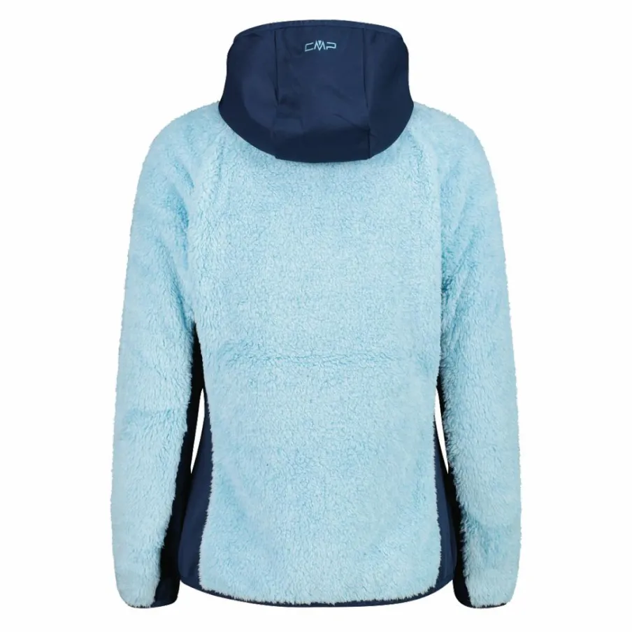Donna CMP Pile^Giacca in pile Highloft da donna con cappuccio
