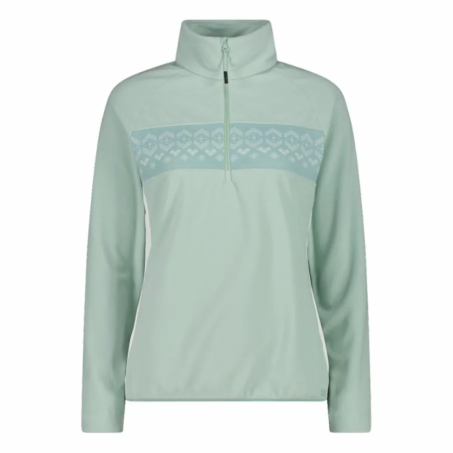 Donna CMP Pile^Giacca in pile mezza zip arctic fleece da donna