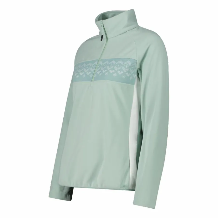 Donna CMP Pile^Giacca in pile mezza zip arctic fleece da donna
