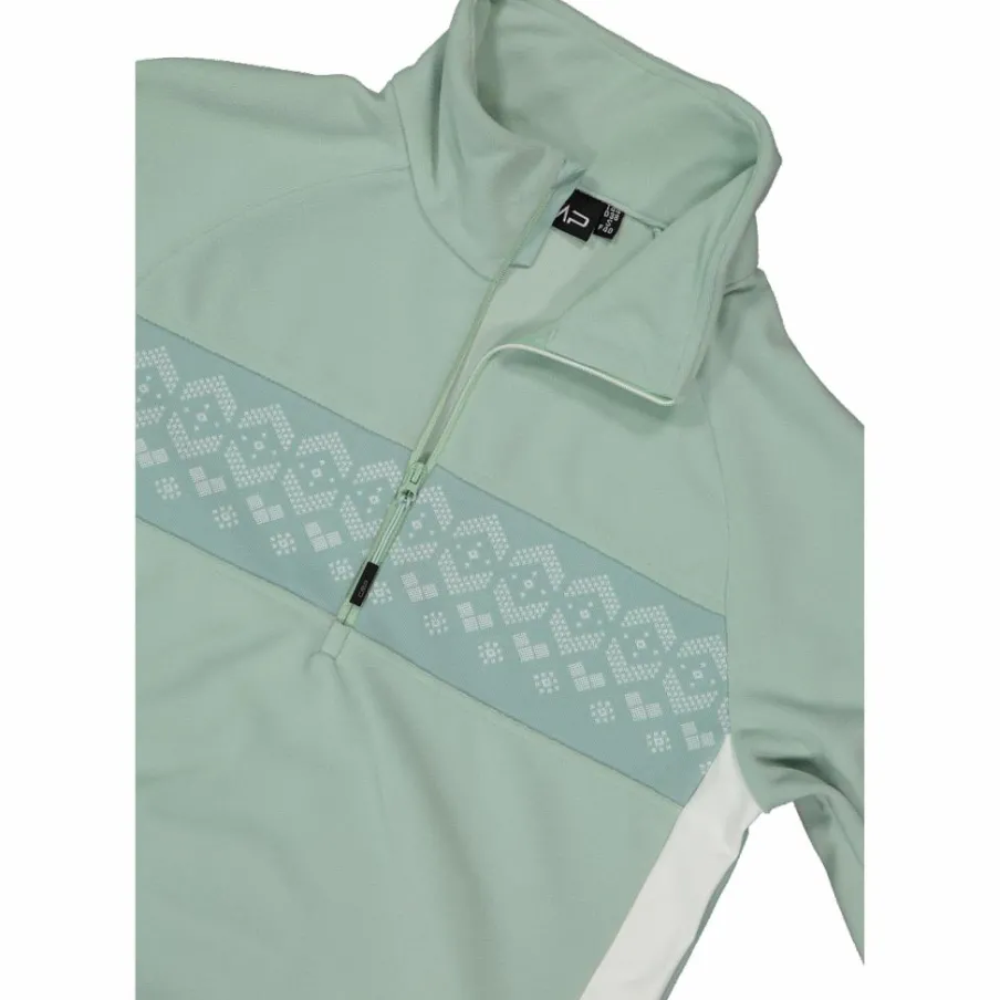 Donna CMP Pile^Giacca in pile mezza zip arctic fleece da donna