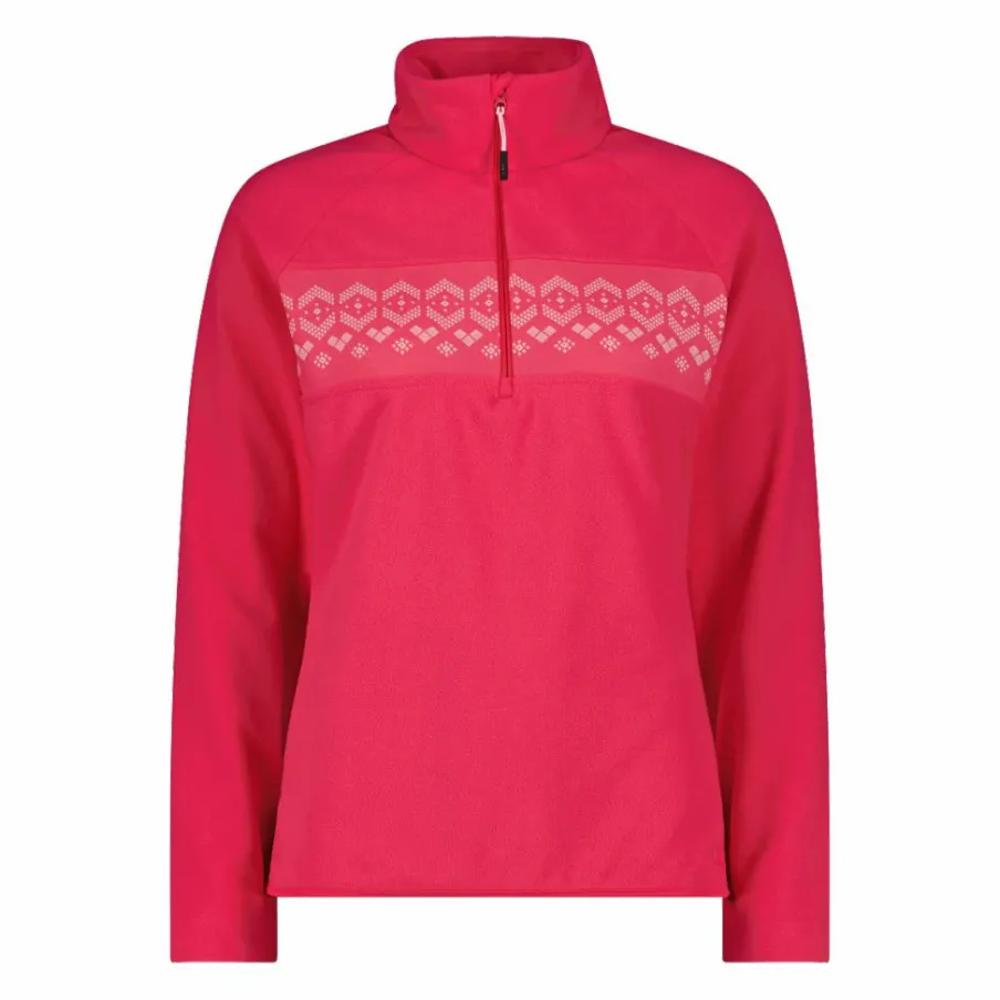 Donna CMP Pile^Giacca in pile mezza zip arctic fleece da donna