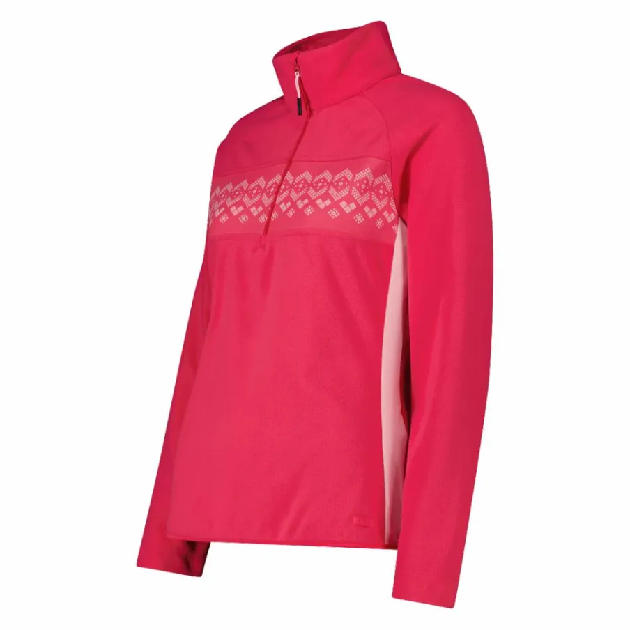Donna CMP Pile^Giacca in pile mezza zip arctic fleece da donna