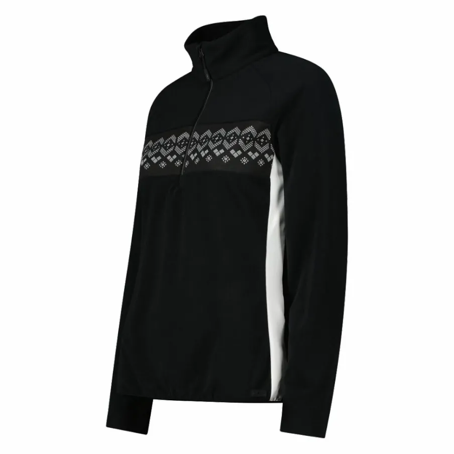 Donna CMP Pile^Giacca in pile mezza zip arctic fleece da donna