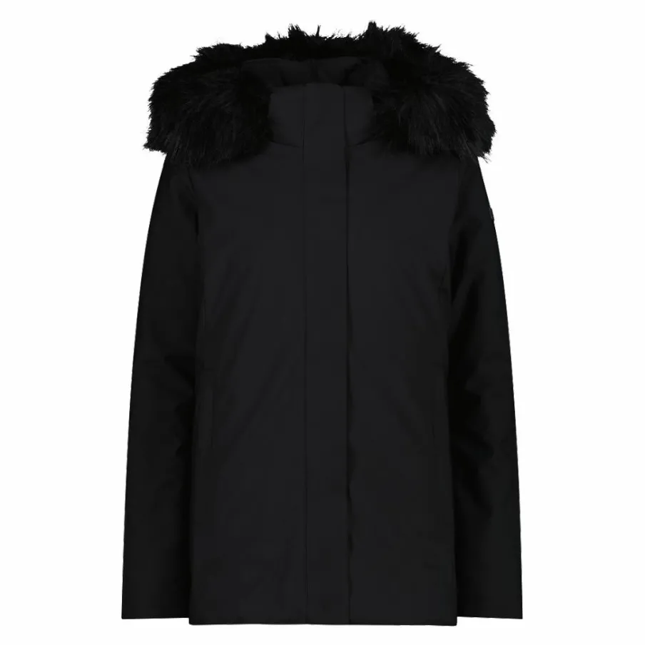 Donna CMP Giacche Imbottite E Piumini|Giacche Softshell^Giacca in Softshell da donna con cappuccio in pelliccetta