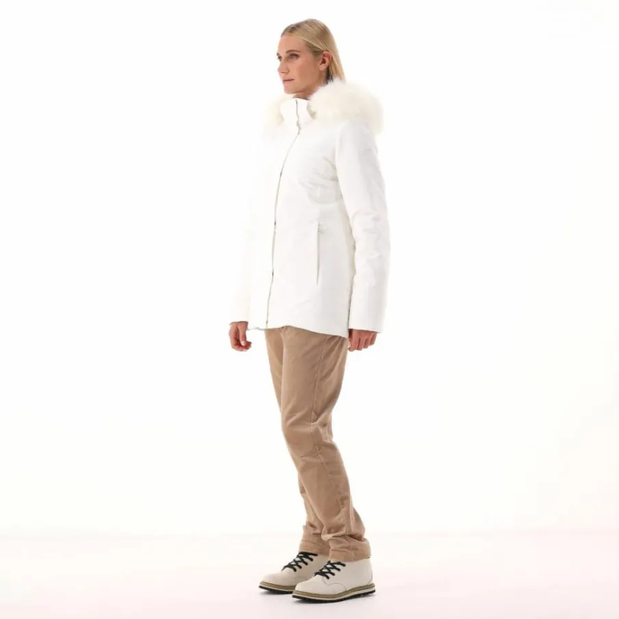 Donna CMP Giacche Imbottite E Piumini|Giacche Softshell^Giacca in Softshell da donna con cappuccio in pelliccetta