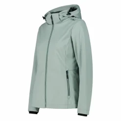 Donna CMP Giacche Trekking|Giacche Softshell^Giacca in softshell da donna con cappuccio staccabile