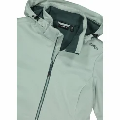 Donna CMP Giacche Trekking|Giacche Softshell^Giacca in softshell da donna con cappuccio staccabile