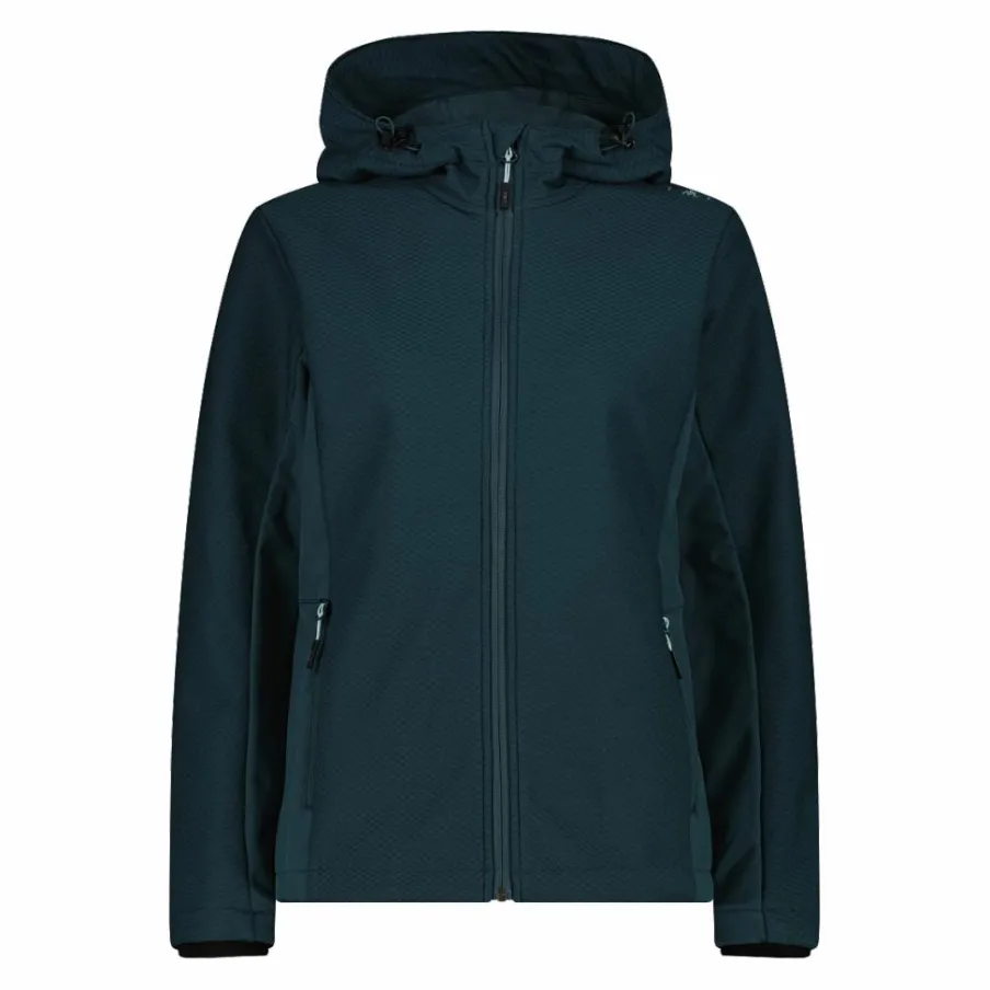 Donna CMP Giacche Trekking|Giacche Softshell^Giacca in softshell da donna con cappuccio a nido d'ape