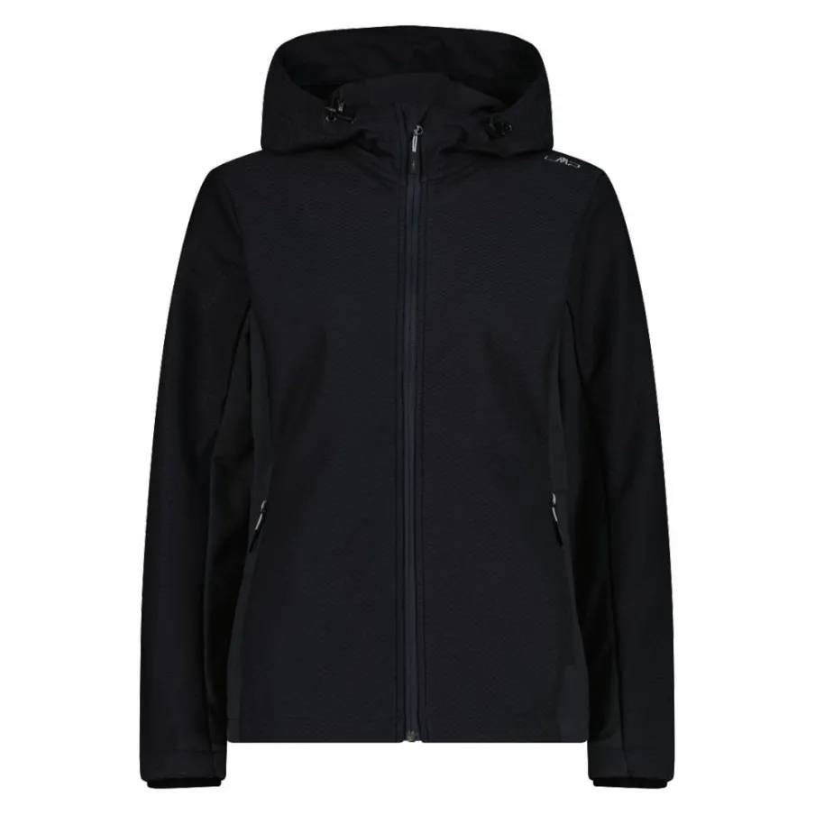 Donna CMP Giacche Trekking|Giacche Softshell^Giacca in softshell da donna con cappuccio a nido d'ape