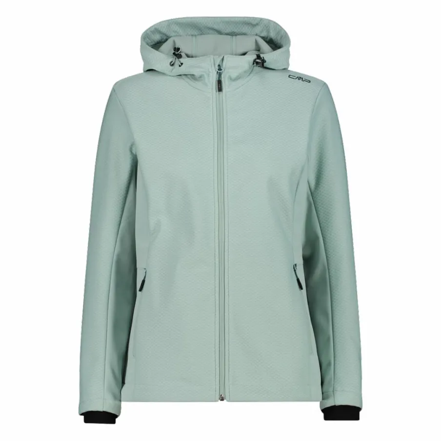 Donna CMP Giacche Trekking|Giacche Softshell^Giacca in softshell da donna con cappuccio a nido d'ape